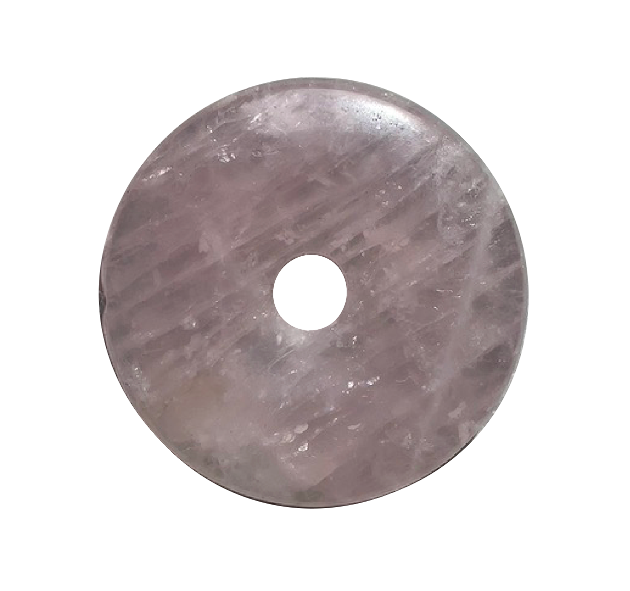 ROSE QUARTZ MEDALLION