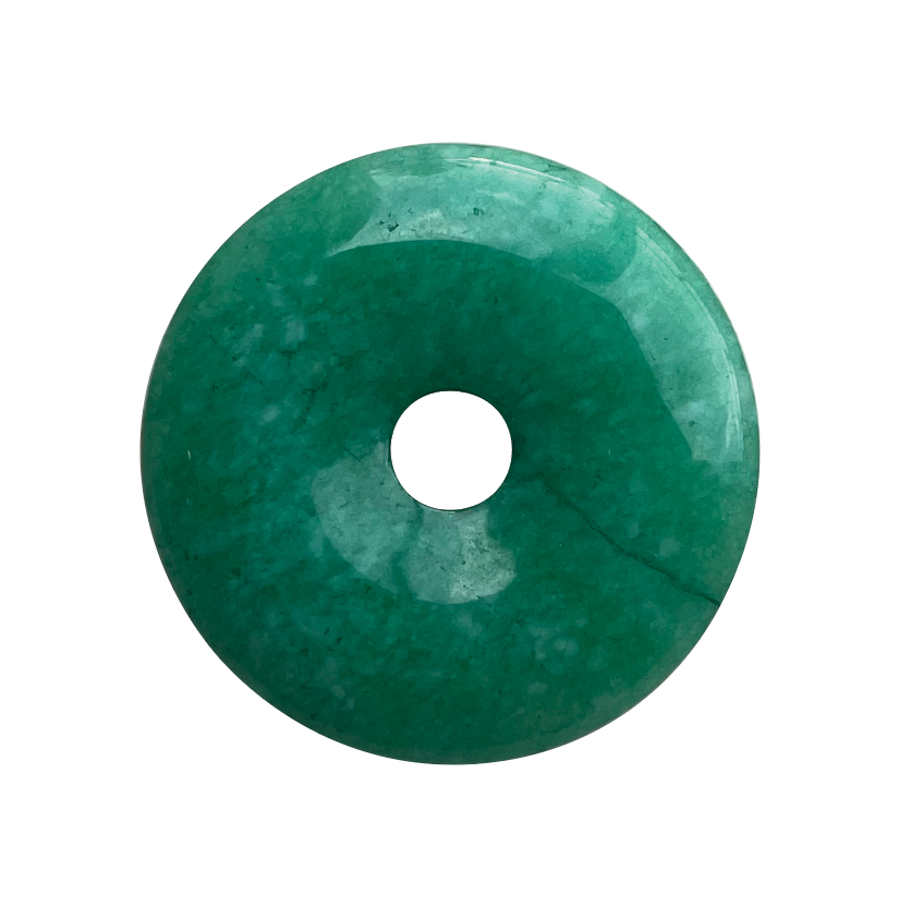 GREEN JADE MINI MEDALLION